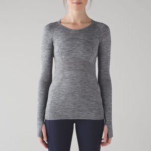 Lululemon Swiftly Tech Long Sleeve Slate/White 4